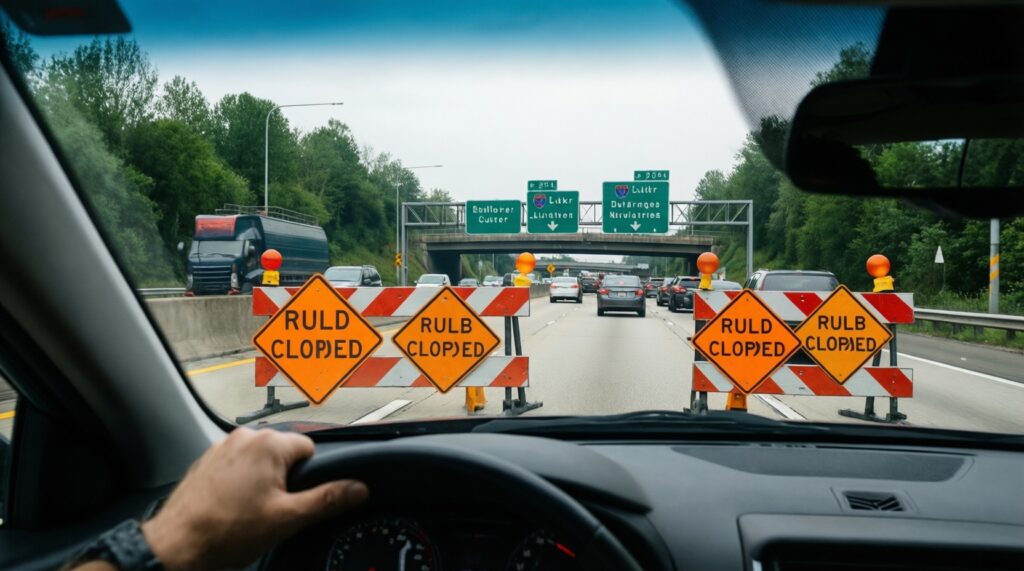 Дороги и транспорт: ремонты, перекрытия, новые маршруты и советы водителям - иллюстрация